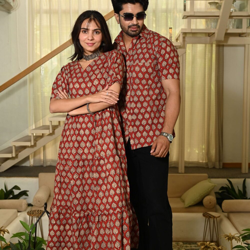 Bagaru Couple Set Dress